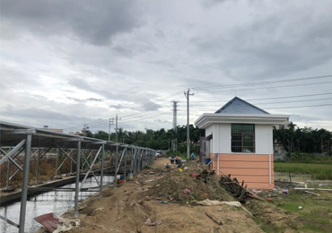 ระบบปั๊มพลังงานแสงอาทิตย์ 105kW ในไหหลำ