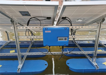 ระบบเติมอากาศพลังงานแสงอาทิตย์ 750W จำนวน 11 ชุดในซูโจว เจียงซู