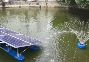 ระบบเติมอากาศพลังงานแสงอาทิตย์ 750W ในเซินเจิ้น