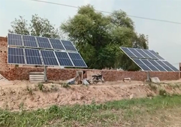 ระบบปั๊มน้ำพลังงานแสงอาทิตย์ 11kW ในปากีสถาน