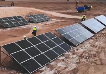 ระบบปั๊มพลังงานแสงอาทิตย์ 30kW ในแอลจีเรีย