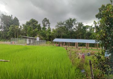 ระบบชลประทานพลังงานแสงอาทิตย์ + การกักเก็บพลังงาน โครงการ UN FAO ในลาว