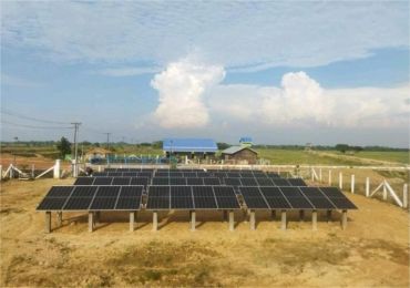 ระบบปั๊มพลังงานแสงอาทิตย์ 30kW ในเมียนมาร์